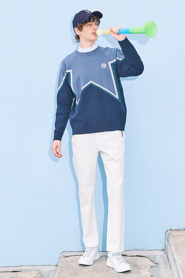 セール・アウトレット】天竺ニット ジョガーパンツ(ロングパンツ