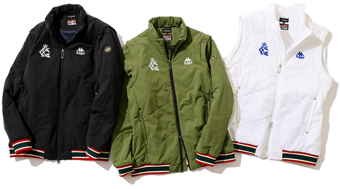 Kappa ゴルフ アウター ラウンド グリーン golf トップス Kappa ゴルフ アウター ラウンド グリーン golf トップス Kappa ゴルフ