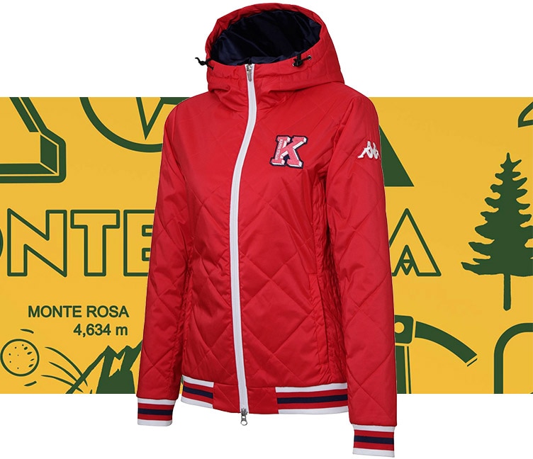 KAPPA GOLF カッパゴルフ ダウンベスト レッド M イタリア KAPPA GOLF カッパゴルフ ダウンベスト レッド M イタリア 楽天