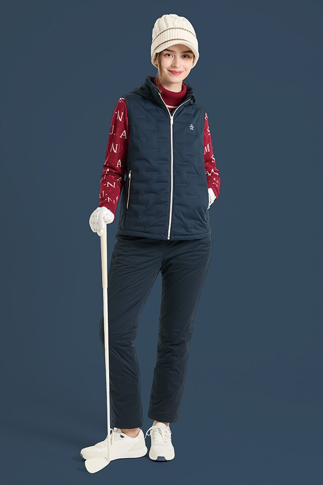 リバーシブル ハイブリッドニットブルゾン レディス(アウター(ブルゾン