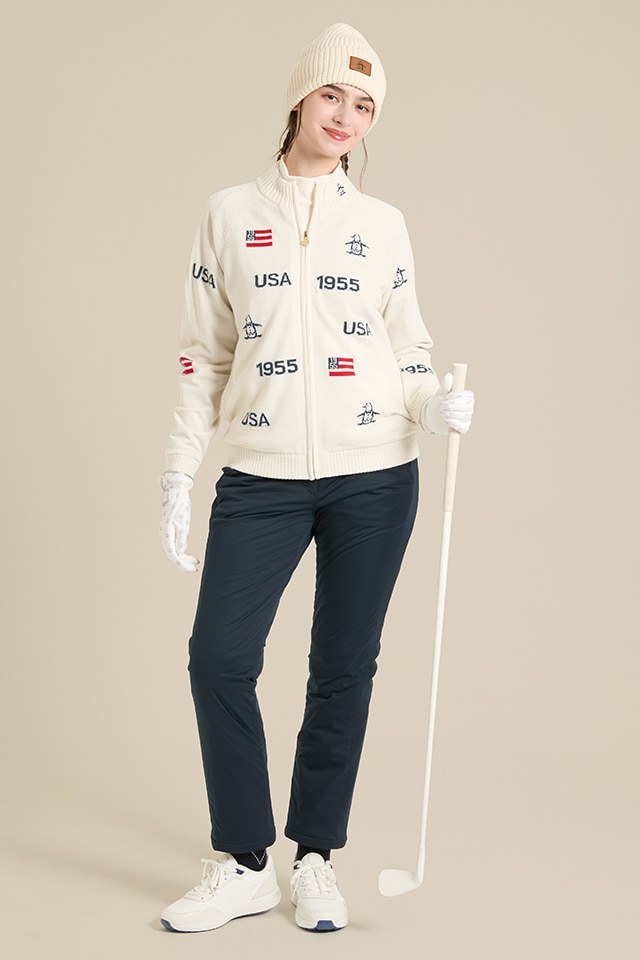 ニット編み ハンドウォーマー 両手用 レディス(【女性】グローブ