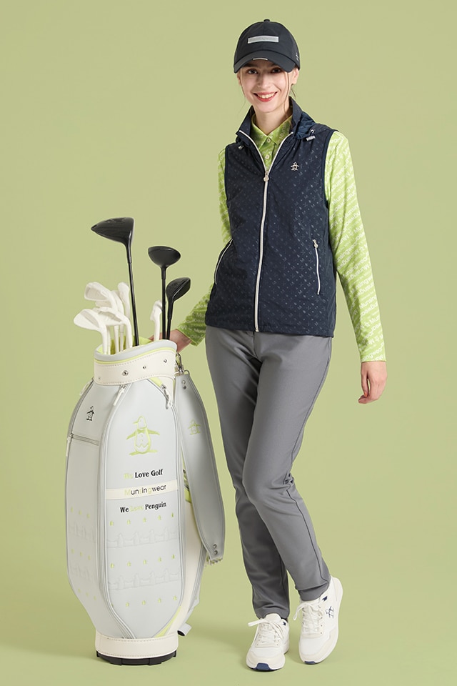 munsingwear golf マンシングウェア　ゴルフ　ロングダウンベスト マンシングウェア ロングベスト ダウンベスト munsingwear golf