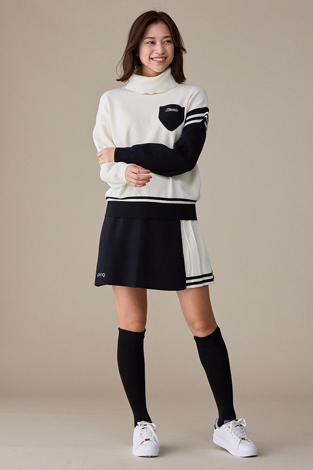 デザートポップレオパードスカート 新品.・未使用ピン PING デザートポップ レオパードスカ