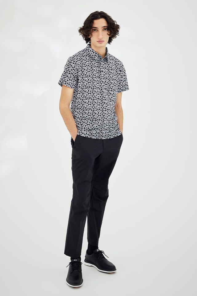 【新品　お買い得】Puma golf ゴルフウェア　ストライプ　オールインワン メンズ ゴルフ PUMA[品番：PUMW0008637]｜PUMA（プーマ）の