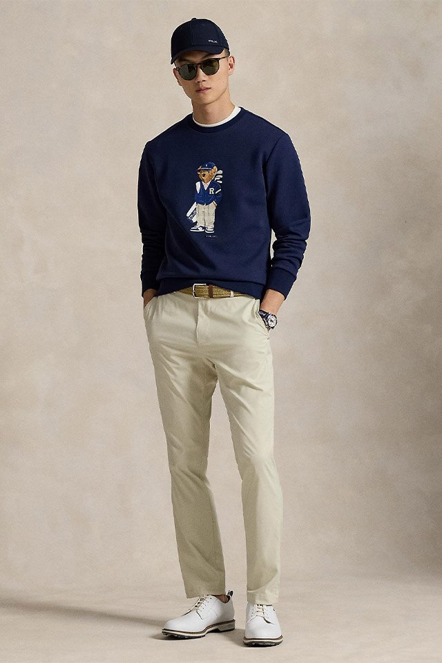 RLX ストレッチ ジャージー クォータージップ ベスト(ベスト)|POLO