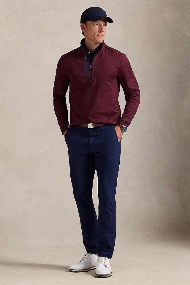 【RLX】ストレッチ ジャージー プルオーバー RALPH LAUREN｜(RLX)ストレッチ ジャージー プルオーバー