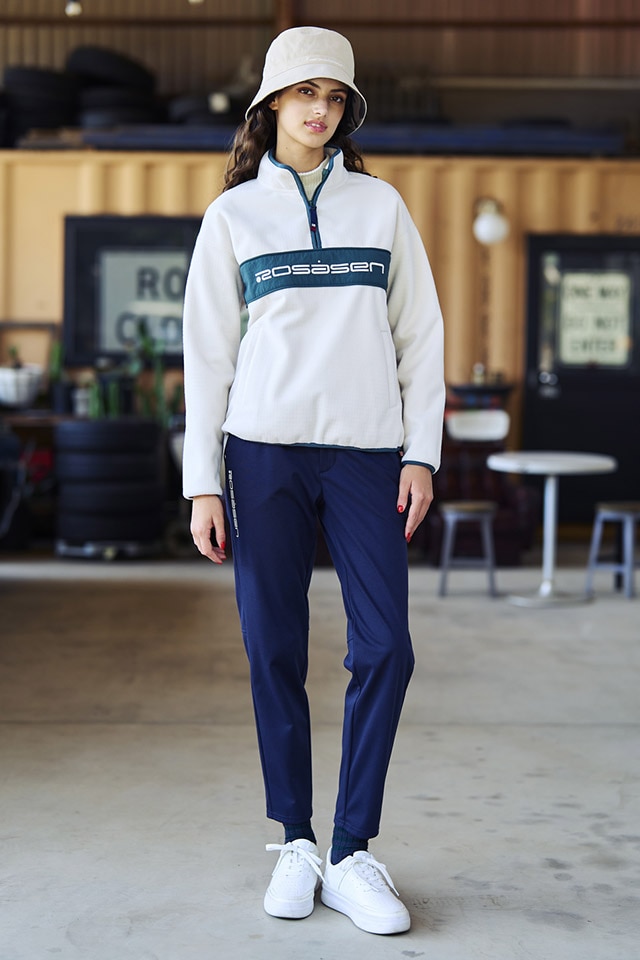 メッシュジャカード ノースリーブポロシャツ レディス(半袖