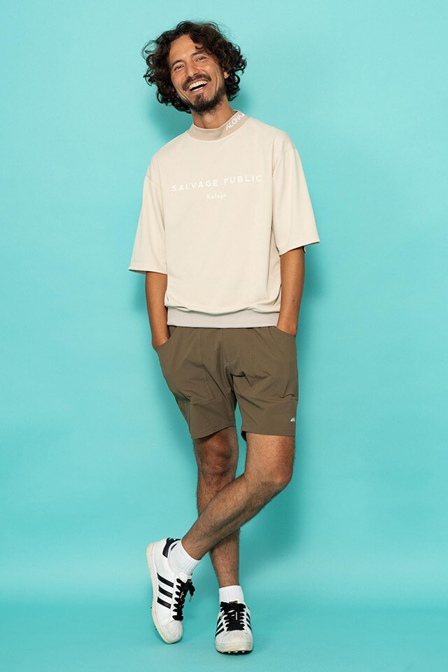 ストレッチ ウカコーデュロイハーフパンツ(ハーフパンツ)|SALVAGE