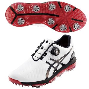 アシックス、ゴルフシューズ、新品 例えるなら”低反発マットレス” アシックス最新ゴルフシューズ | GDO