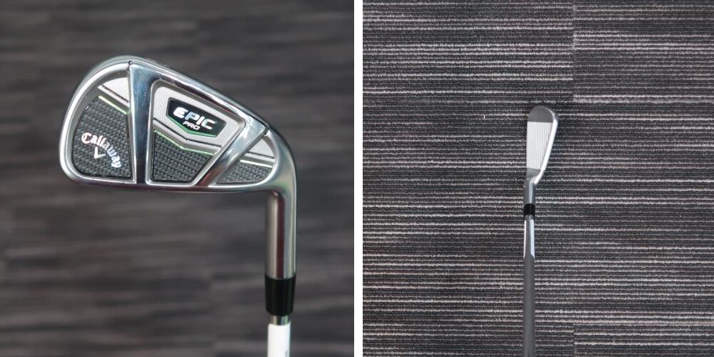 MCIプラクティス　Callaway EPIC Pro アイアン7番 上田桃子は7番で“193.8”ヤード！ キャロウェイ「エピック