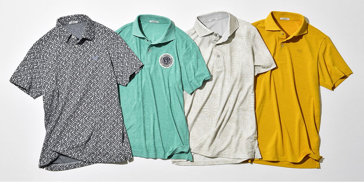 未開封4着セットゴルフハイブランドポロシャツ類