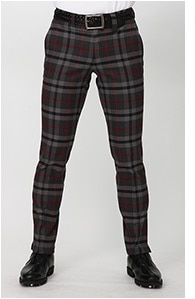 クラブハウスゴルフ イージーパンツ グレンチェック L クラブハウスゴルフ イージーパンツ グレンチェック L クラブ