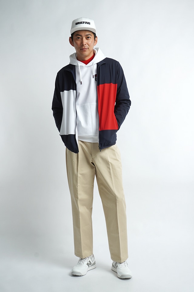 メンズ春物 ゴルフ】 新品【デヴァロー ドットエアーWRブルゾン セットアップ GOLF】 【DIVINER ゴルフ） GOLF（ディバイナー DIVINER Ｍ ホワイト メンズウェア