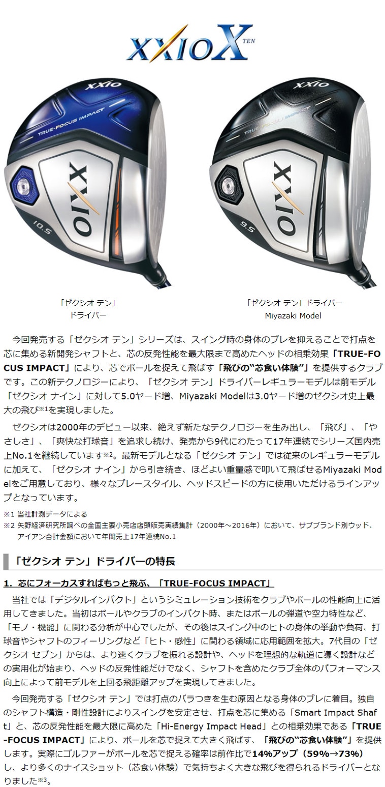ゼクシオ テン ドライバー_1