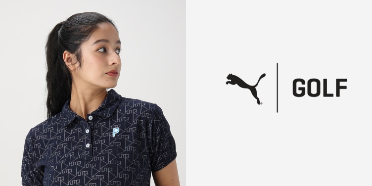 日本未発売 プーマ コブラ ゴルフ ビッグロゴ 長袖 ジップシャツ プルオーバームータ