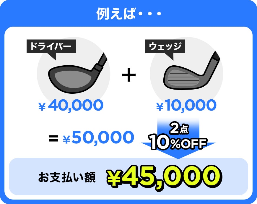 中古クラブまとめ買いがクーポンでお得！ ｜ GDO中古ゴルフクラブ